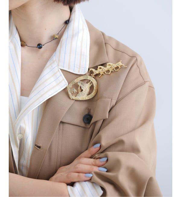 IENA「《WEB限定/追加2》IENA BONJOUR ブローチ」|その他|