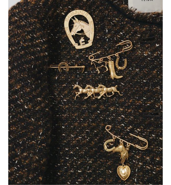 IENA「《WEB限定/追加2》IENA BONJOUR ブローチ」|その他|