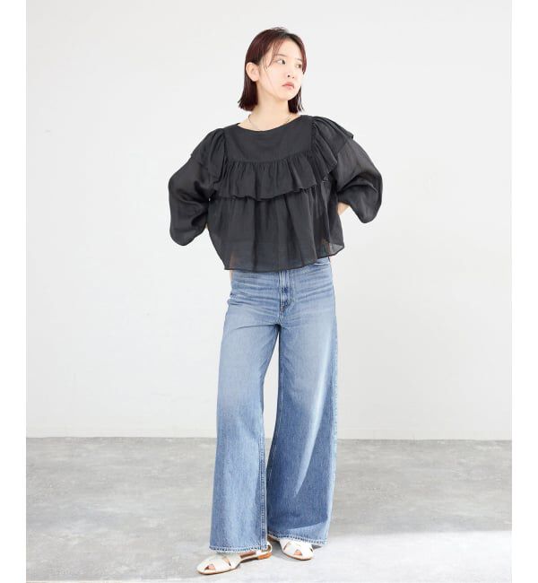 IENA「upper hights/アッパーハイツ 別注 THE RUTH デニムパンツ L8B312202」|デニム|