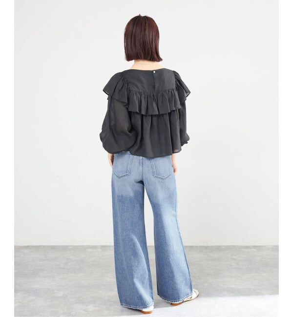 IENA「upper hights/アッパーハイツ 別注 THE RUTH デニムパンツ L8B312202」|デニム|