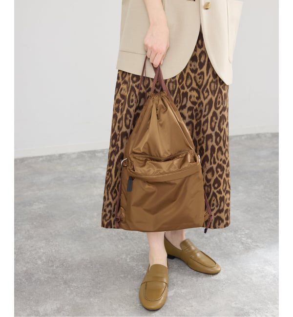 IENA「NOMADIS/ノマディス LATT BAG バッグ 26SS-N222-0」|リュック|