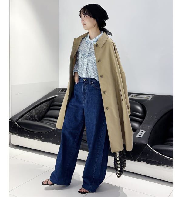 SLOBE IENA「Margaux Dereume &times; SLOBE cotton silk mix シャツ」|シャツ・ブラウス|