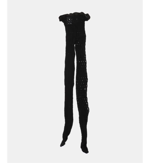 IENA LA BOUCLE「babaco ババコ wavy fishnet タイツ BA02-SK7」|タイツ・ストッキング|