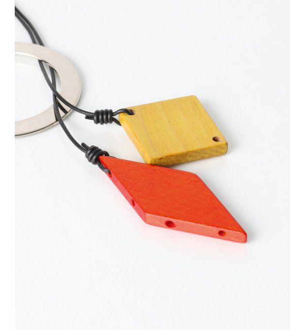 EDIFICE「m&rsquo;s braque (エムズ ブラック) 50sデットストックジャーマンウッドビーズ ネックレス」|ネックレス|