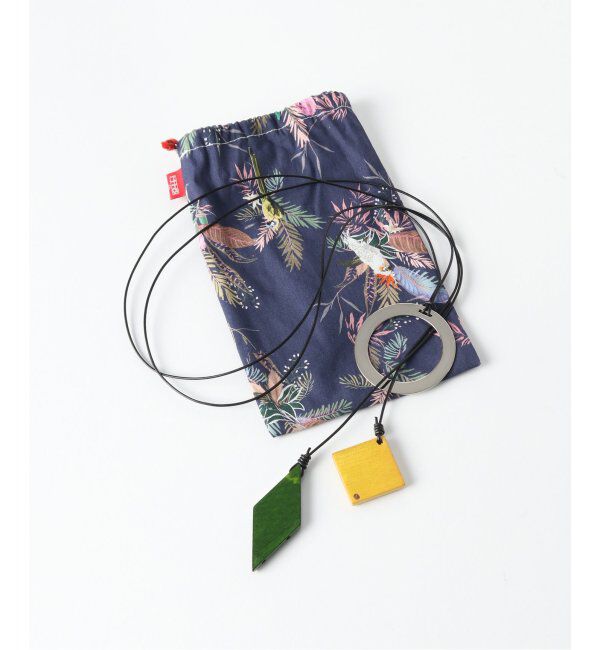 EDIFICE「m&rsquo;s braque (エムズ ブラック) 50sデットストックジャーマンウッドビーズ ネックレス」|ネックレス|