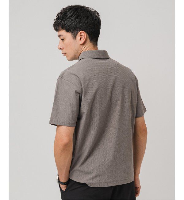 EDIFICE「"吸水速乾機能"ALBINI オープン ポロシャツ」|ポロシャツ|