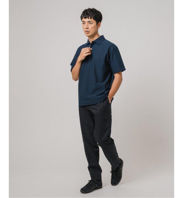 EDIFICE「"吸水速乾機能"ALBINI オープン ポロシャツ」|ポロシャツ|