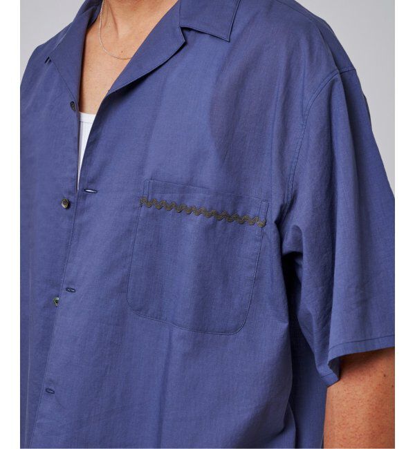 EDIFICE「E.コットン ローン オープン シャツ」|シャツ・ブラウス|