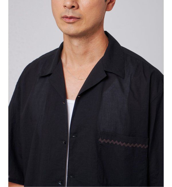 EDIFICE「E.コットン ローン オープン シャツ」|シャツ・ブラウス|