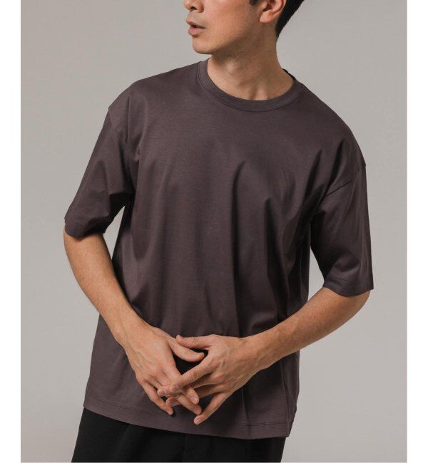 EDIFICE「アルビニスタスムース Tシャツ」|Tシャツ・カットソー|