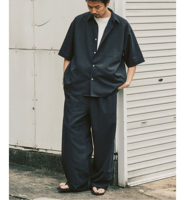 417 EDIFICE「"WEB限定" 2点セット オーバーシャツサイクルセットアップ」|スーツ|グレー