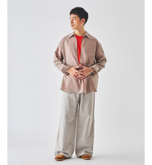 EDIFICE「《予約》トロピカル スキッパー シャツ」|シャツ・ブラウス|