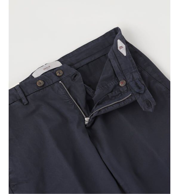 EDIFICE「BRIGLIA(ブリリア) GarmentDye Cotton Trousers」|スラックス|