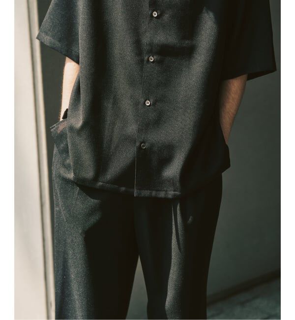 417 EDIFICE「【EVALET / エバレット】オープンカラーシャツ "セットアップ着用可能"」|シャツ・ブラウス|