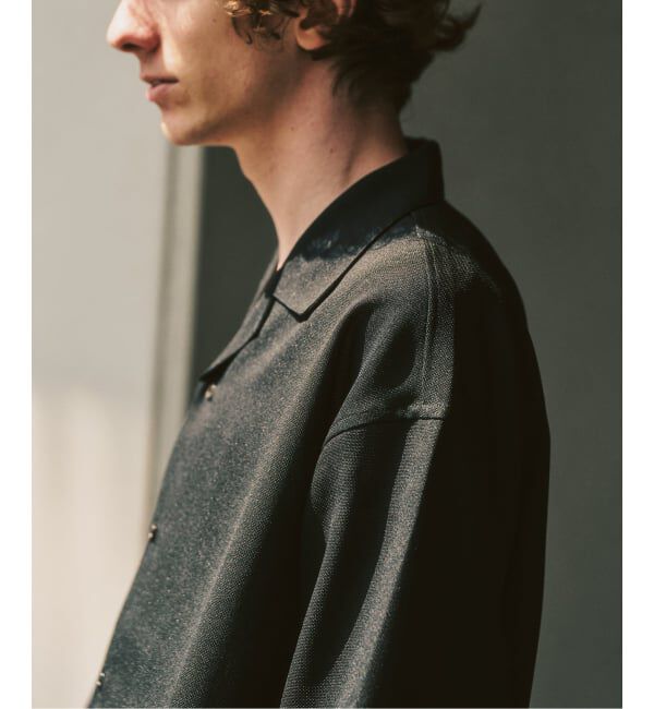 417 EDIFICE「【EVALET / エバレット】オープンカラーシャツ "セットアップ着用可能"」|シャツ・ブラウス|