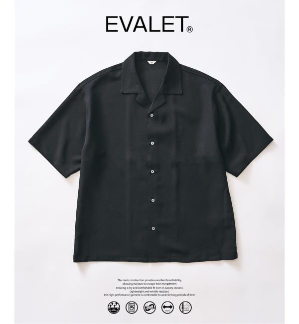 417 EDIFICE「【EVALET / エバレット】オープンカラーシャツ "セットアップ着用可能"」|シャツ・ブラウス|