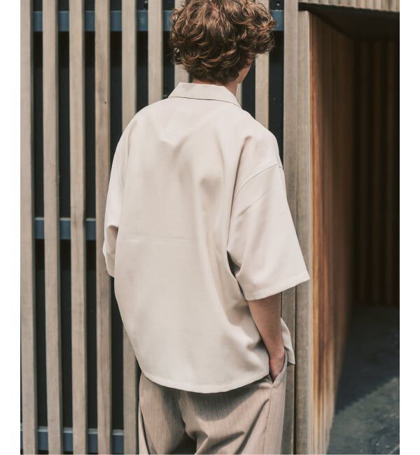 417 EDIFICE「【EVALET / エバレット】オープンカラーシャツ "セットアップ着用可能"」|シャツ・ブラウス|