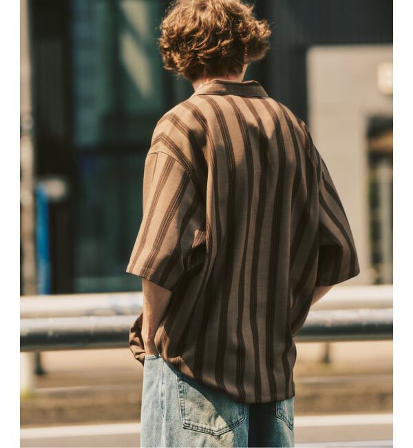 417 EDIFICE「【EVALET / エバレット】オープンカラーシャツ "セットアップ着用可能"」|シャツ・ブラウス|