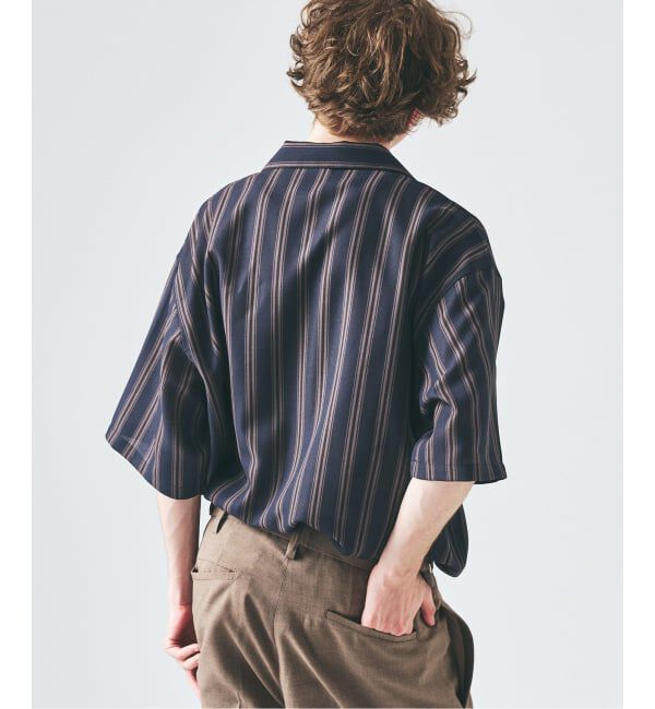 417 EDIFICE「【EVALET / エバレット】オープンカラーシャツ "セットアップ着用可能"」|シャツ・ブラウス|