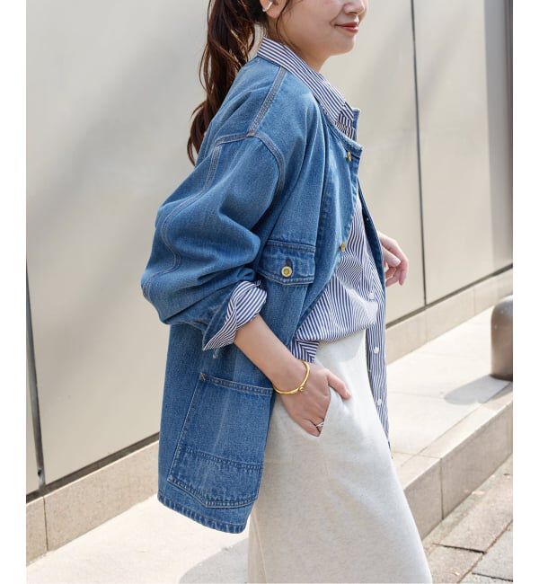 JOURNAL STANDARD「《追加3》デニムカバーオール」|デニムジャケット|