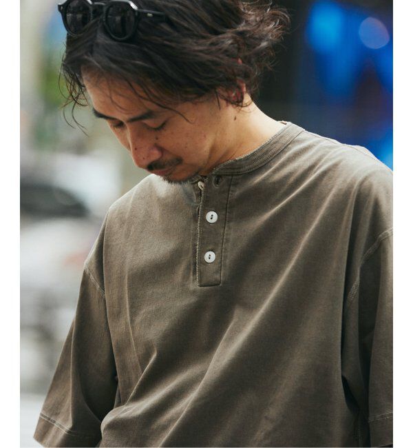 JOURNAL STANDARD relume「Healthknit / ヘルスニット 別注 ヘンリーネックTシャツ」|Tシャツ・カットソー|