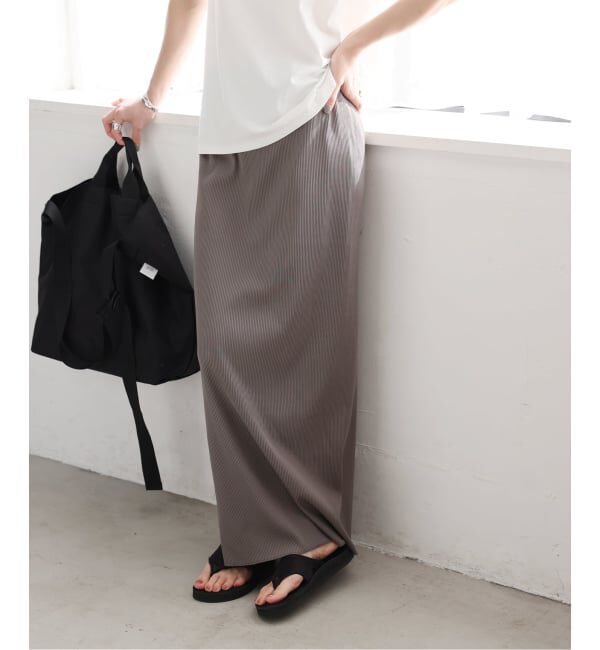 JOURNAL STANDARD「《WEB限定追加2》ハリヌキテレコロングスカート」|スカート|