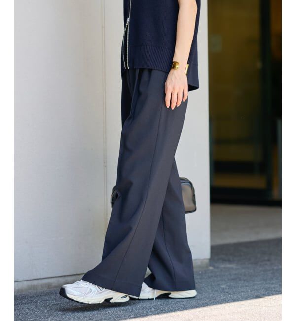 JOURNAL STANDARD relume「《WEB限定追加6》マットウースフレアタックパンツ」|スラックス|