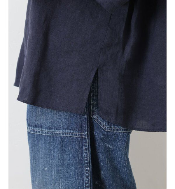 journal standard luxe「フレンチリネンキャンバス フリルプルブラウス」|シャツ・ブラウス|