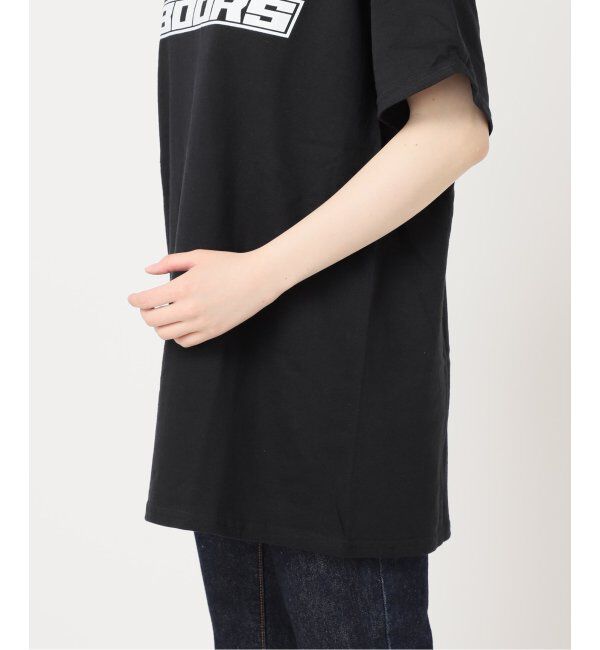 journal standard L'essage「【Pacific BOOKS 】Nascar BLACK t-shirts：Tシャツ」|Tシャツ・カットソー|