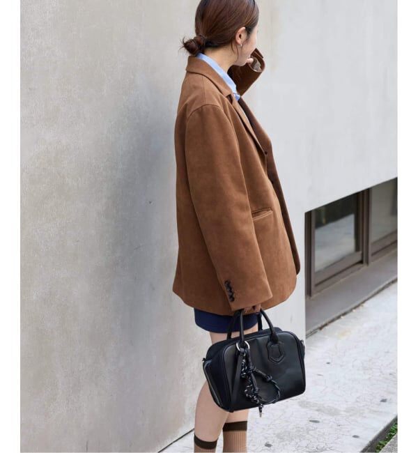 JOURNAL STANDARD「フェイクレザー/フェイクスエードジャケット」|ライダースジャケット|