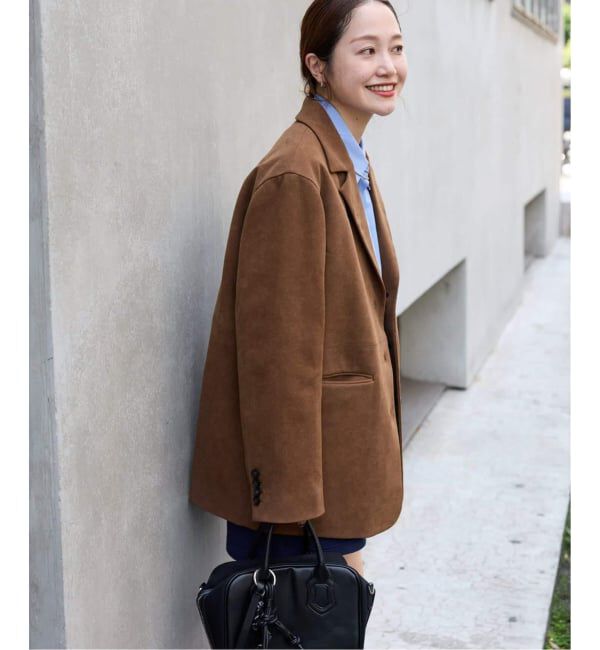 JOURNAL STANDARD「フェイクレザー/フェイクスエードジャケット」|ライダースジャケット|