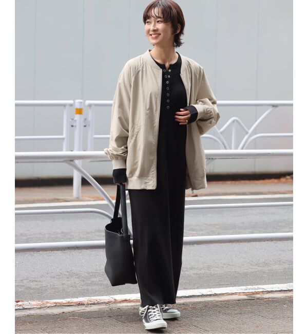 JOURNAL STANDARD relume「ウォッシャブルナイロンダブルジップMA-1」|ブルゾン・スタジャン|