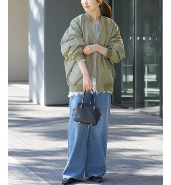 JOURNAL STANDARD relume「ウォッシャブルナイロンダブルジップMA-1」|ブルゾン・スタジャン|