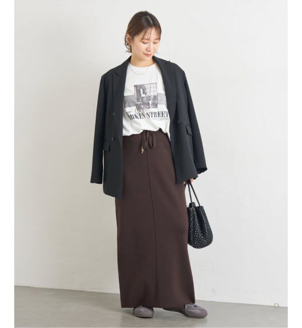 JOURNAL STANDARD「《WEB限定》ウォッシャブルTEXBRID Iラインスカート」|スカート|