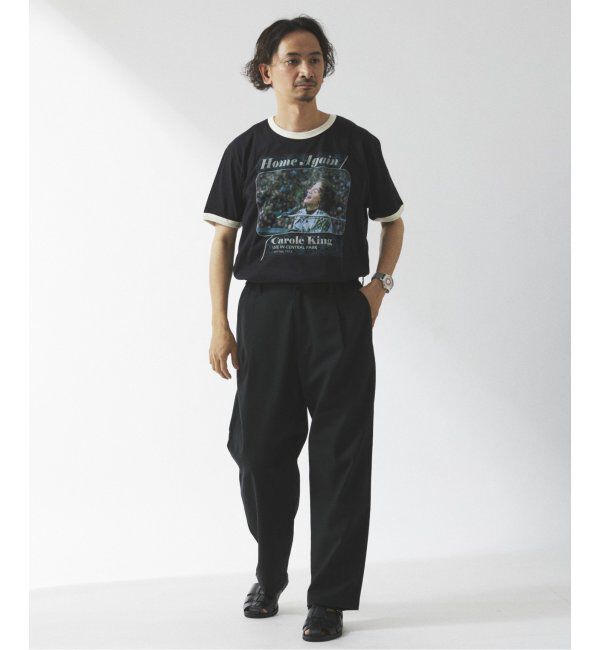 JOURNAL STANDARD relume「リネンブレンド 1タック &rdquo;レイジー&rdquo; パンツ」|スラックス|