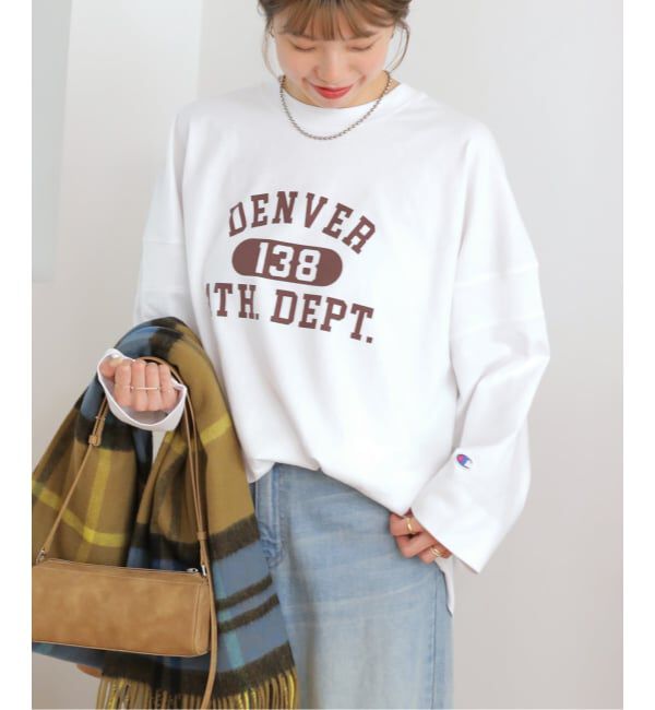 JOURNAL STANDARD relume「別注【Champion/チャンピオン】ロングスリーブTシャツ16s/OE」|Tシャツ・カットソー|