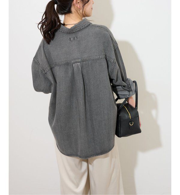 JOURNAL STANDARD relume「《WEB限定追加 / 新色》デニムプルオーバーシャツ」|シャツ・ブラウス|