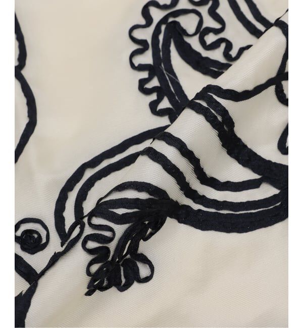 journal standard L'essage「【ASAUCE MELER/アソースメレ】 テープエンブロイダリーバンダナスカーフ」|バンダナ・スカーフ|