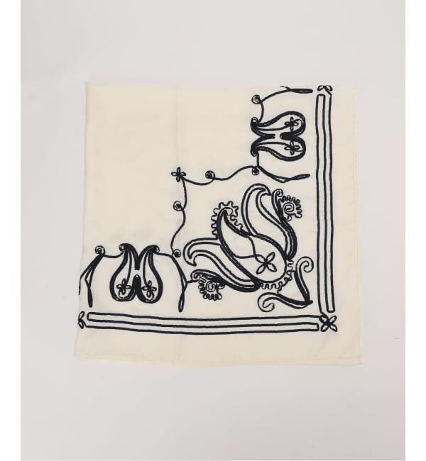 journal standard L'essage「【ASAUCE MELER/アソースメレ】 テープエンブロイダリーバンダナスカーフ」|バンダナ・スカーフ|