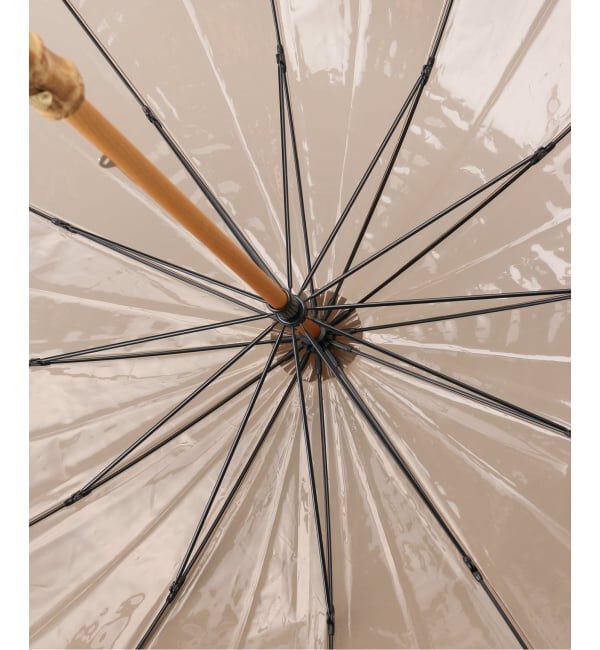 JOURNAL STANDARD relume「《追加予約》【TRADITIONAL WEATHERWEAR】CLEAR UMBRELLA BAMBOO：傘」|傘|