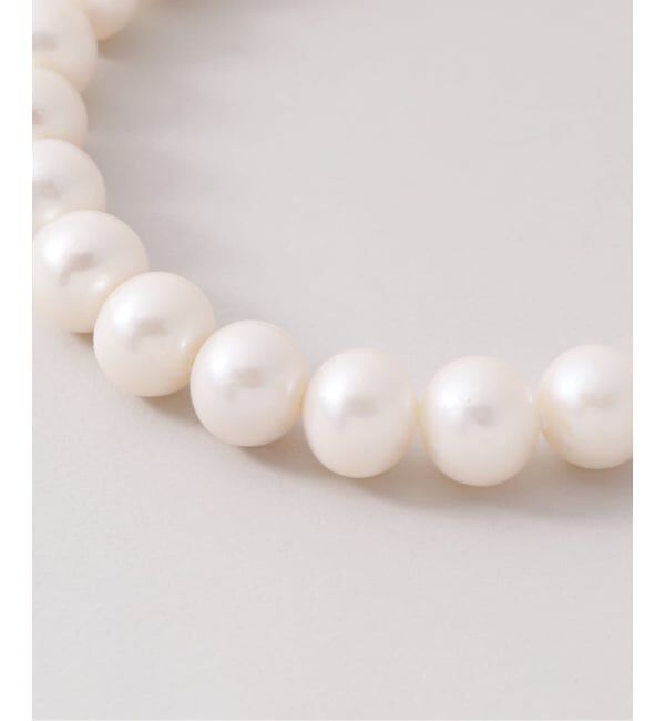 Lilas by Spick&Span「《追加》エシカル淡水ポテトパールネックレス10mm40cm SV」|ネックレス|