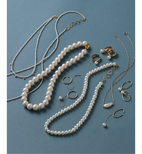 Lilas by Spick&Span「《追加》エシカル淡水ポテトパールネックレス10mm40cm SV」|ネックレス|