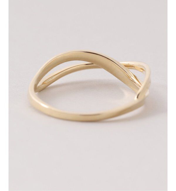 Lilas by Spick&Span「2ラインツイストモチーフリング K10」|リング|