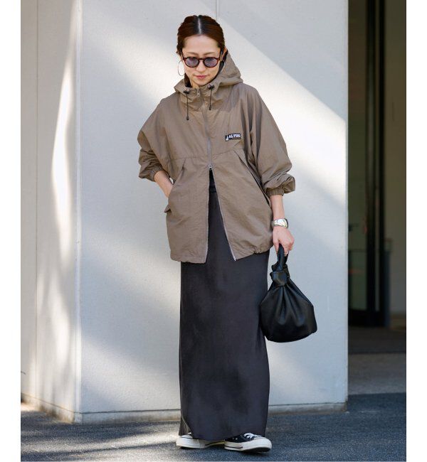 FRAMeWORK「≪追加≫キュプラバイアスサテンロングスカート」|スカート|