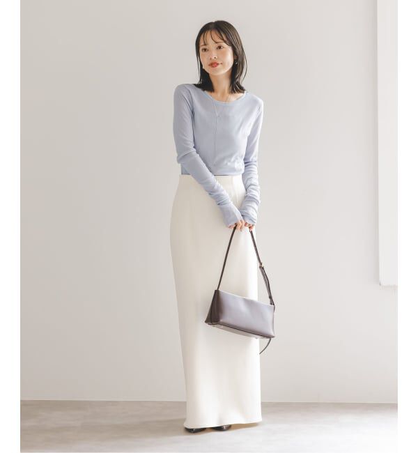 NOBLE「《追加3》シアーテレコロングスリーブプルオーバー」|Tシャツ・カットソー|