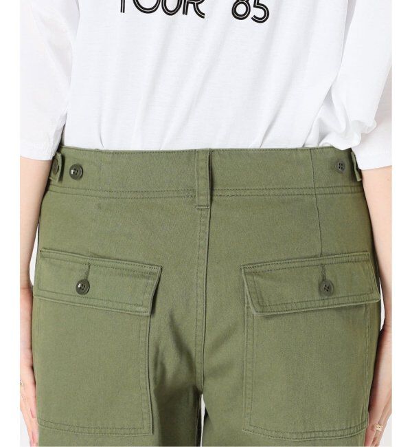 Spick and Span「《追加2》ルーズベイカーパンツ」|カーゴ|