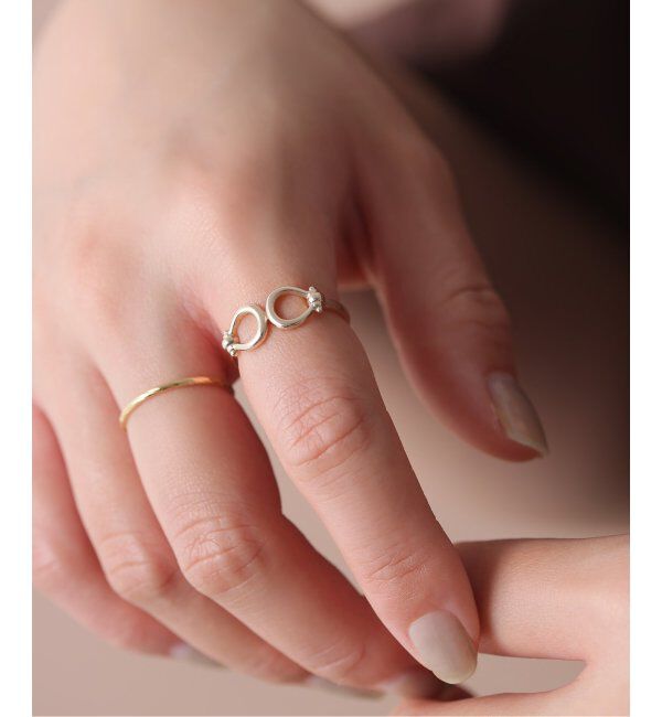 Lilas by Spick&Span「ホースシューリング K10」|リング|ゴールド