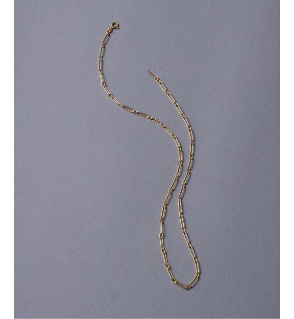 Lilas by Spick&Span「ロングクリップチェーンネックレス K18」|ネックレス|