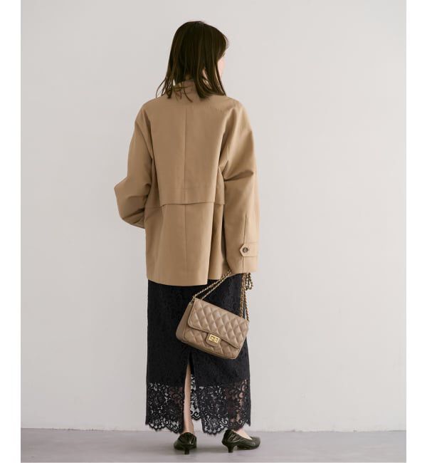 NOBLE「《追加》コットンダブルクロススタンドショートコート」|その他|