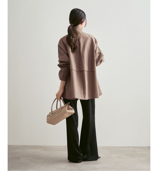 NOBLE「《追加》コットンダブルクロススタンドショートコート」|その他|